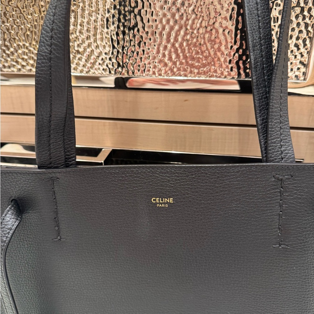 Auth Celine Cabas Black Tote - Picture 2 of 6